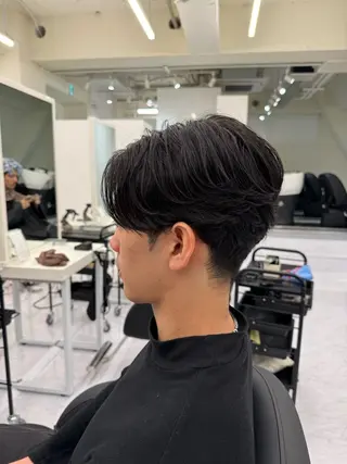 パーマ メンズ little石川 秀のヘアスタイル