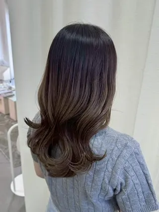 セミロング 韓国ヘア/レイヤー /髪質改善🦋イブキのヘアスタイル