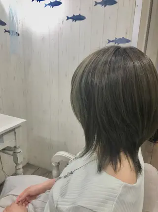 ミディアム ネモトメイナ🌿 今月末で退職しますのヘアスタイル