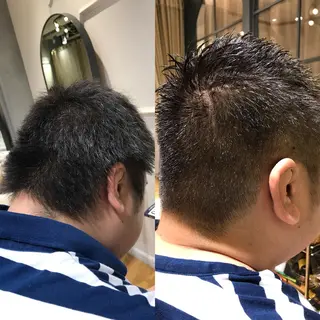 メンズ 乾かすだけで艶髪酸性 ストレート髙橋悠耶のヘアスタイル