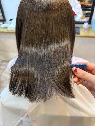 ミディアム 韓国ヘアー🇰🇷 MIWAのヘアスタイル