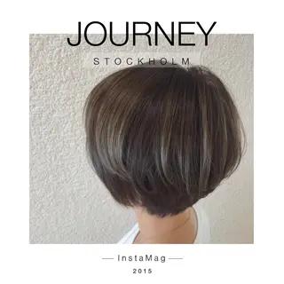 ショート ミディアム カラー Lyhair🦊🎀 AKIのヘアスタイル