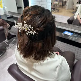 ショート 🎀ヘアアレンジ 🎀ななみのヘアスタイル