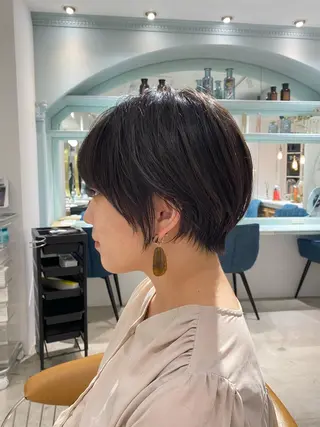 ショート 髪質改善レイヤー/ ボブたんの翔太のヘアスタイル