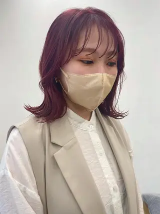 ミディアム Authen. soraのヘアスタイル