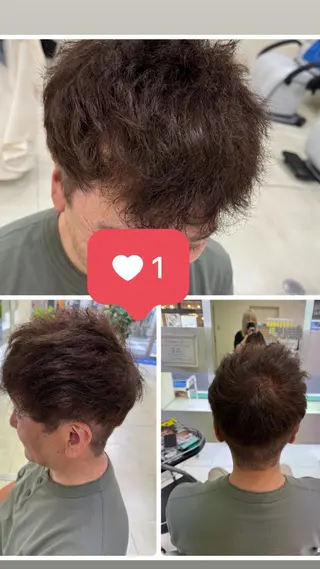 メンズ タカハシ リナのヘアスタイル