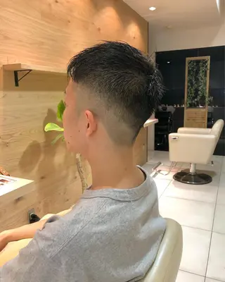 ショート メンズ 坂元 智信のヘアスタイル