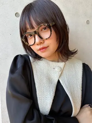 ショート アートディレクター ワダヒサノリのヘアスタイル