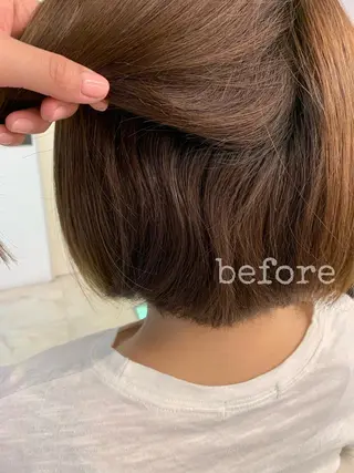 ミディアム 黒田 優衣のヘアスタイル