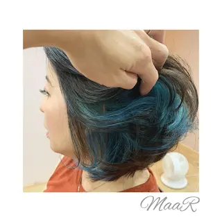 カラー Asuka Mabuchiのヘアスタイル