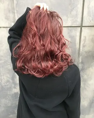 セミロング カラー レイヤーカット BLend 渋谷のヘアスタイル
