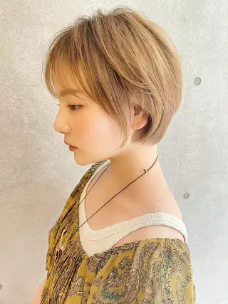 ショート レイヤー🧸ショート 🤎店長anju🪽のヘアスタイル