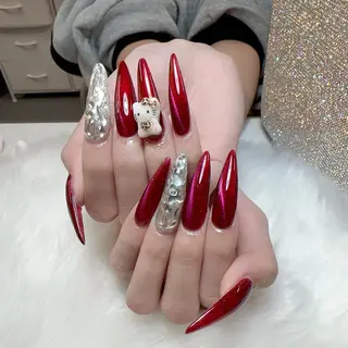 ネイル 🦢Ella💌 長さだし専門店☁️のネイルデザイン