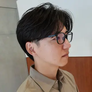 パーマ メンズ 渋谷メンズ特化 佐橋世奈のヘアスタイル