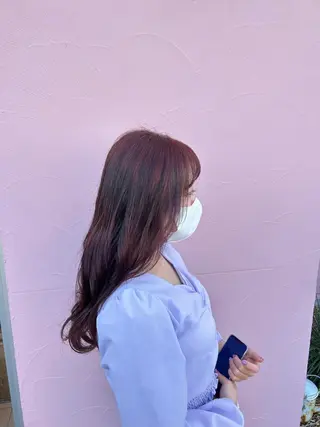 ロング カラー レイヤー/ブリーチ/ 渋谷/ルル🌿のヘアスタイル