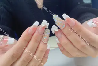 ネイル 神田 ココナッツのネイルデザイン