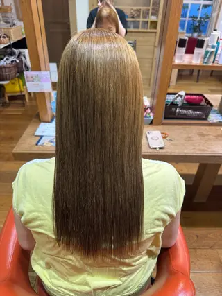 ロング 鈴木 杏のヘアスタイル