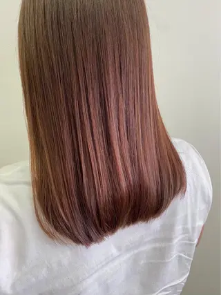 ミディアム カラー 神戸ボブ✂️ ioe三宮/田 伸佳のヘアスタイル