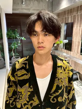 ショート 横浜/メンズ特化/ Farbe/田中颯斗のヘアスタイル