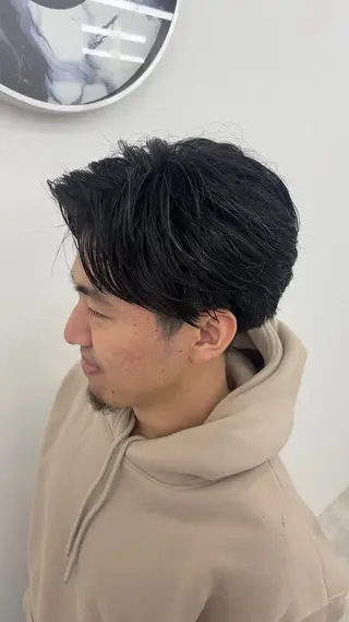 ショート メンズ 秋葉 春輝のヘアスタイル