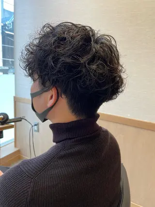 パーマ メンズ miho 🌼🌼🌼のヘアスタイル