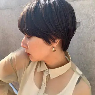 ショート ショート特化美容師 大阪京橋　大本　渉のヘアスタイル