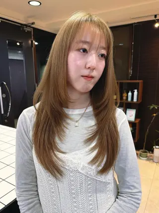 ロング 宮嶋 蓮のヘアスタイル