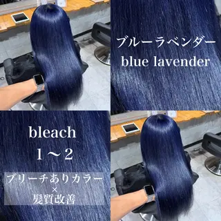 ロング カラー ️💕淡いハイトーン 💕︎︎ひかるのヘアスタイル