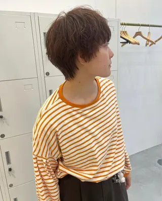 ショート 網谷 萌夏のヘアスタイル