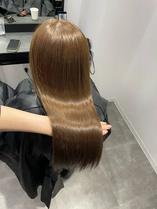 ロング カラー 🎀暖色/ラベンダー /paru🤍のヘアスタイル