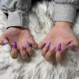 セミロング mao .のネイルデザイン