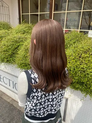 ロング 🦋ブリーチなしダブ ルカラー🌈MEGUのヘアスタイル