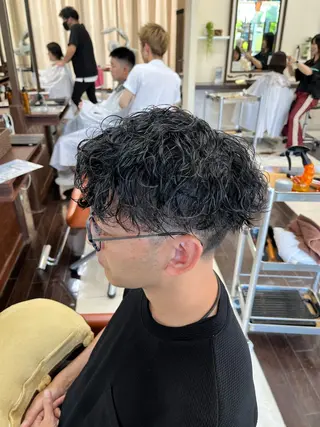 ショート パーマ メンズ 🧊メンズ特化🧊 高木航希のヘアスタイル