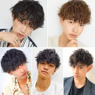 パーマ メンズ 韓国美髪矯正✂️ 佐藤ヒロのヘアスタイル