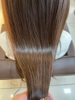 ロング カラー 似合わせまつパ× 透け感カラー/ゆりのマツエク・マツパデザイン