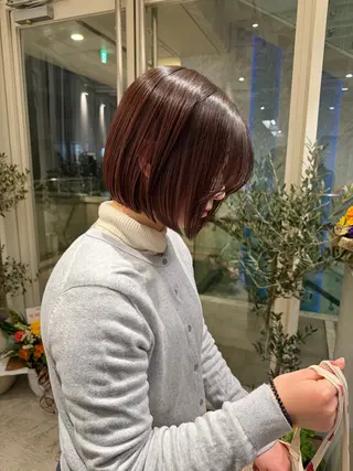 ミディアム ryona🎀 /ボブ/ブロンドのヘアスタイル