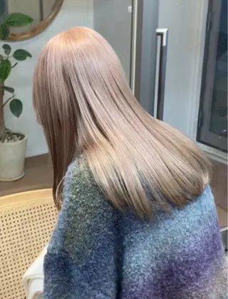 ロング レディース／メンズ パーマ特化／内山遥斗のヘアスタイル