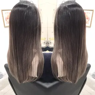 ロング カラー ヘアアレンジ 縮毛矯正 髪質改善寺坂雄飛💐のヘアスタイル