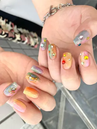 ネイル Nail ヌシん家 AKANEのネイルデザイン