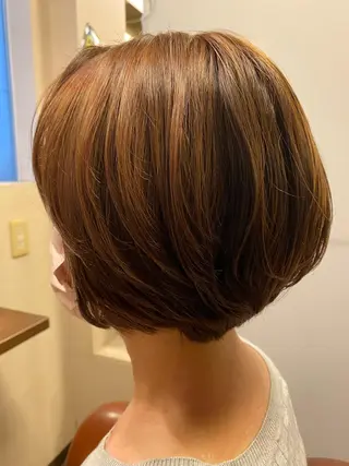 ショート カラー liL  hair サトウリョウタのヘアスタイル
