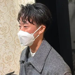 パーマ メンズ メンズパーマ&メンズ 縮毛矯正/平野/渋谷のヘアスタイル