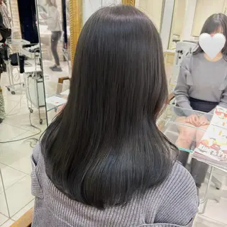 ロング カラー 透明感カラー 古山 結季🌙🖤のヘアスタイル