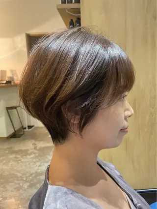 ショート くびれミディアム/似 合わせ/鎌倉/edAのヘアスタイル