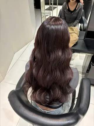 ロング 💞韓国カラー💞 あやかのヘアスタイル