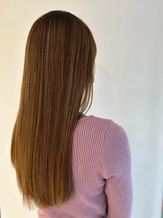 ロング カラー Lily所属・🎀ひがしはるな/美 髪矯正/艶カラー🎀のヘアスタイル