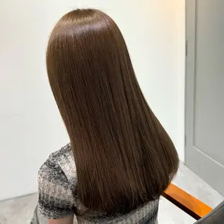 ロング カラー ヘアアレンジ ブリーチなしカラー /新百合ヶ丘/安形翔のヘアスタイル