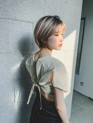 ショート ブリーチお任せ🫧 tokute高円寺のヘアスタイル