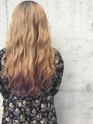 ロング カラー ゴトウ ノブヒトのヘアスタイル