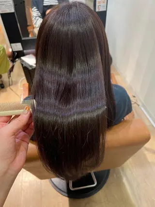ロング カラー miku 三ノ輪のヘアスタイル