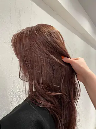 セミロング カラー ヘアアレンジ iena渋谷 /ゆーこのマツエク・マツパデザイン